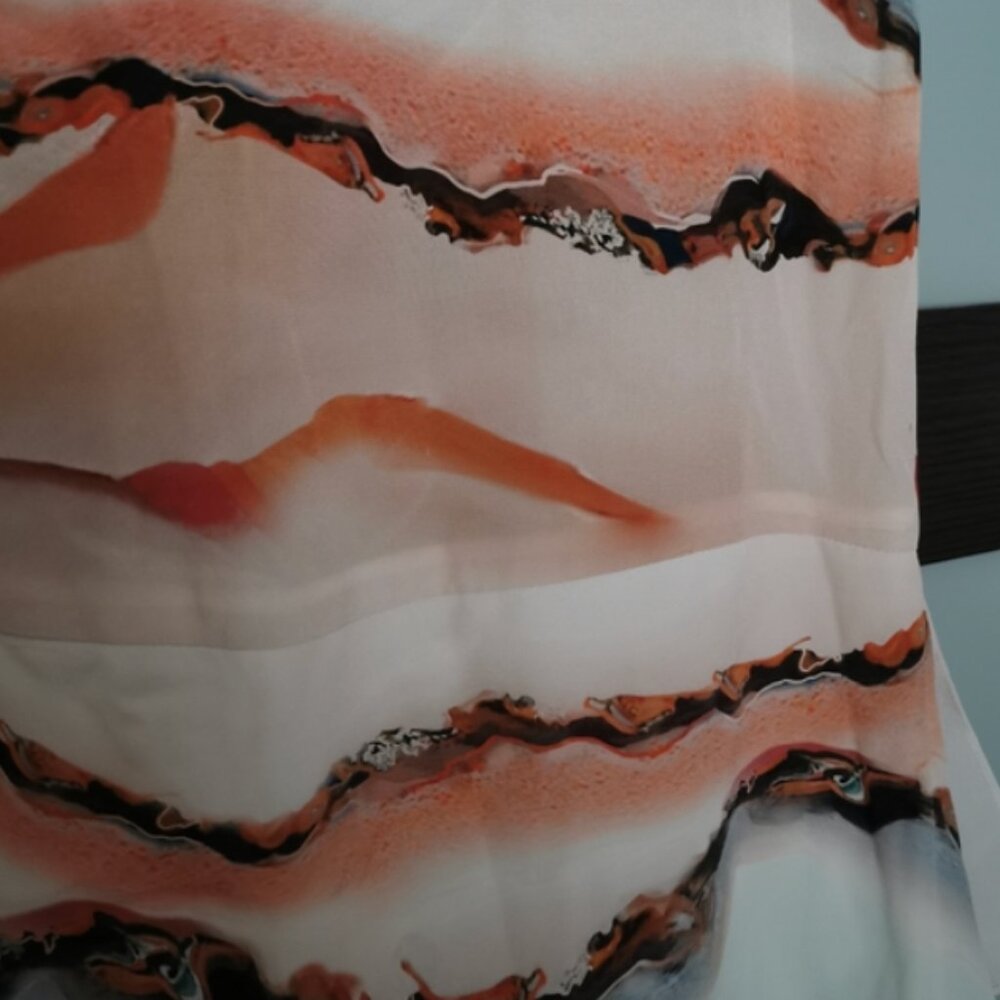 AllSaints Isha Crystal Silk Dress - Picture 3 of 5